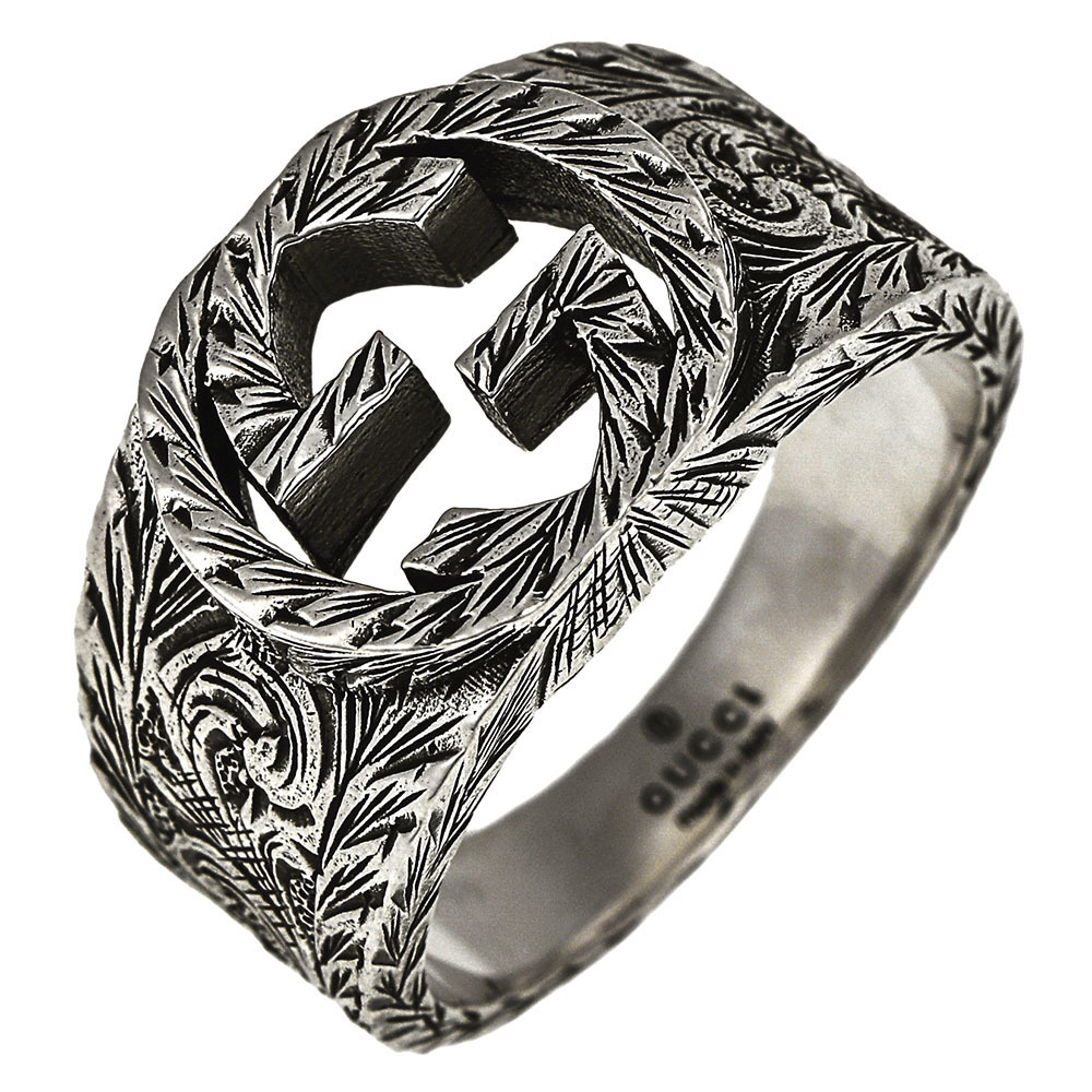 Gucci Ring Silver G Interlocking - image 2